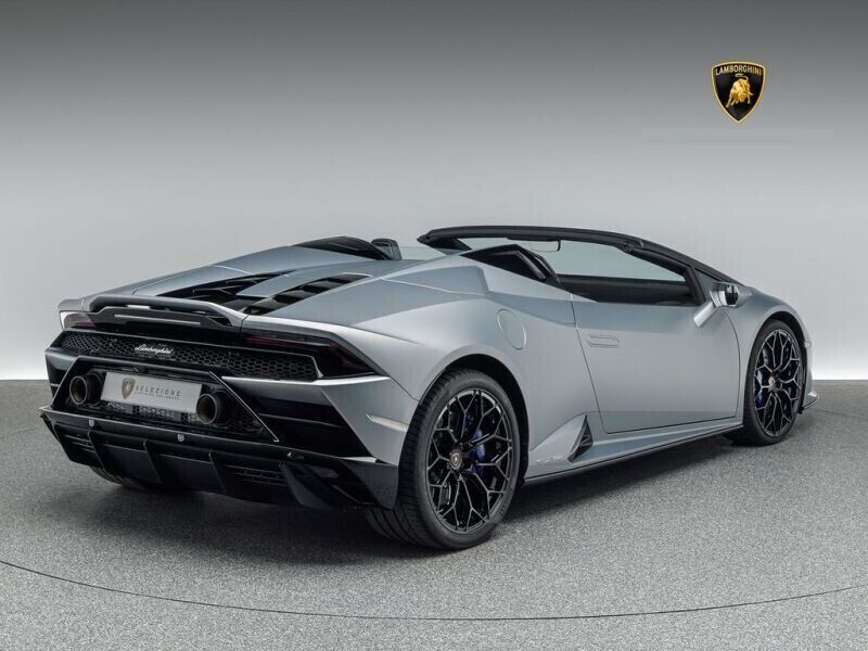 Occasion Lamborghini Huracán 640 ch (470 kW) 2021 Gris Cabriolet