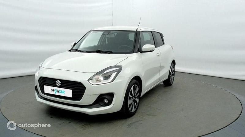 Blanc Utilisé 2017 Suzuki Swift Citadine | 12 942 € (Bon prix) - Image 1/4