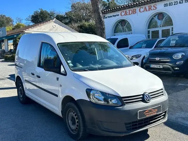 Blanc Utilisé 2014 VW Caddy Monospace | 11 890 € - Image 1/4