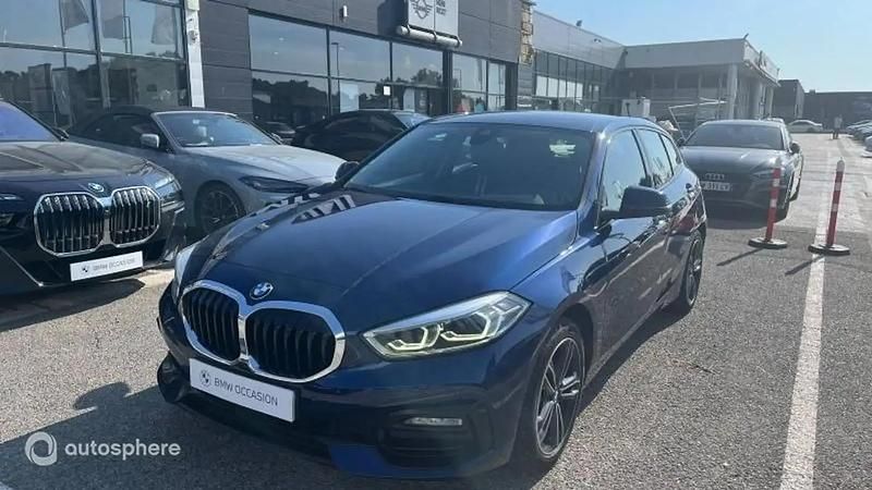 Bleu Utilisé 2019 BMW 120 Sport Line Citadine | 23 999 € (Prix juste) - Image 1/4