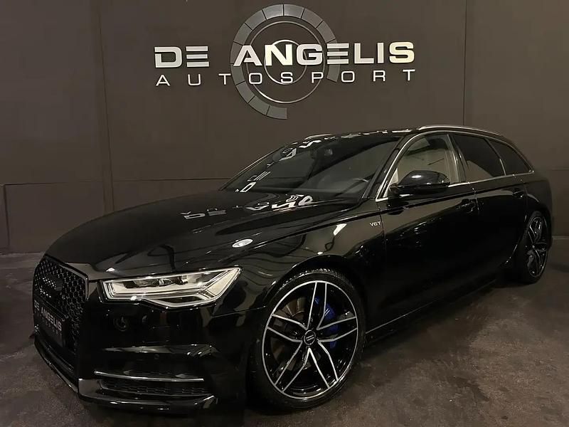 Noir Occasion 2017 Audi A6 S-Line Break | 31 990 € (Prix assez cher) - Image 1/4