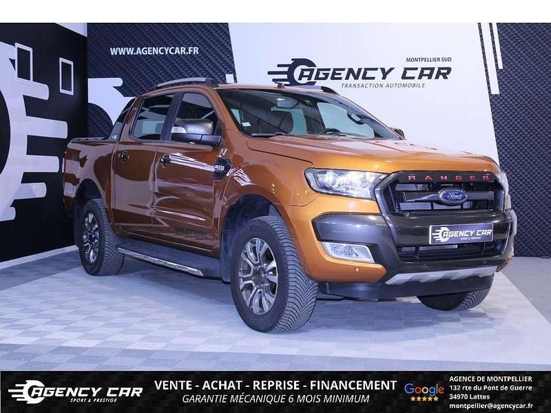 Occasion Ford Ranger Wildtrack 200 ch (147 kW) 2018 Orange Pick-up