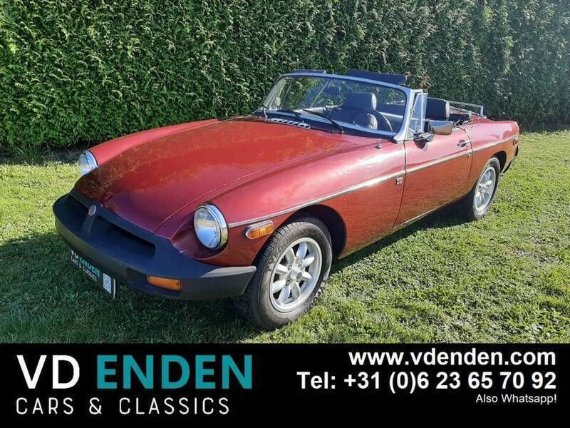 Rouge Utilisé 1980 MG B Cabriolet | 7 250 € - Image 1/4