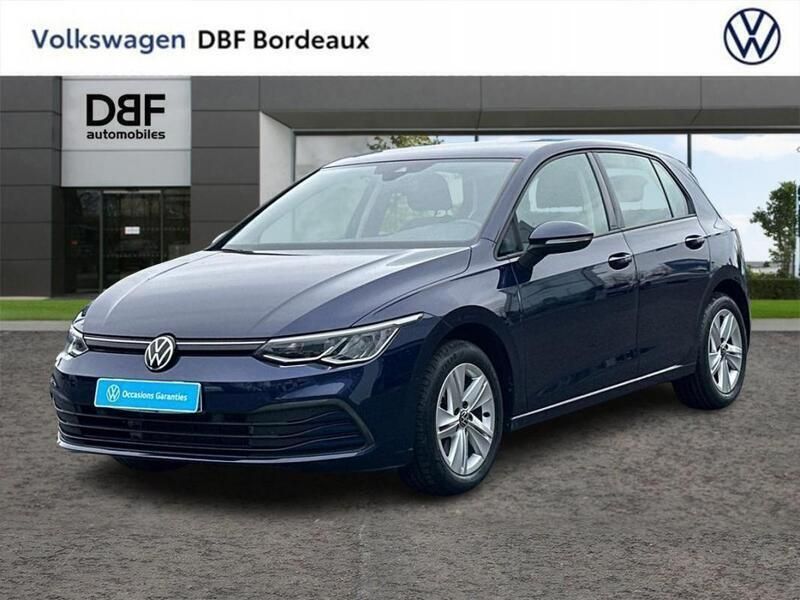Bleu Occasion 2021 VW Golf VIII Business Berline | 21 999 € (Prix juste) - Image 1/1