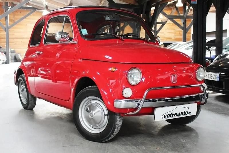 Occasion Fiat 500 1969 Rouge Citadine