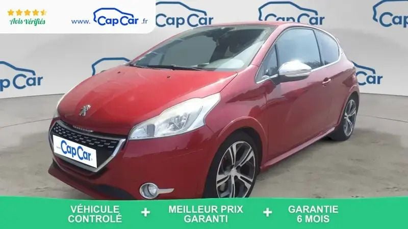 Rouge Utilisé 2013 Peugeot 208 GTi Citadine | 7 090 € (Super prix) - Image 1/4