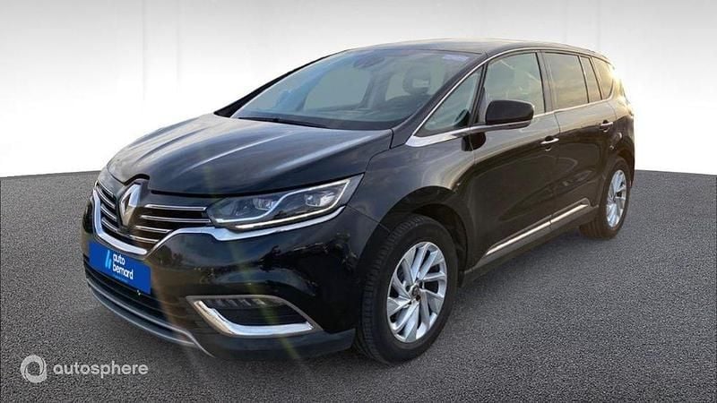 Noir Occasion 2017 Renault Espace Zen Monospace | 14 020 € (Prix juste) - Image 1/4
