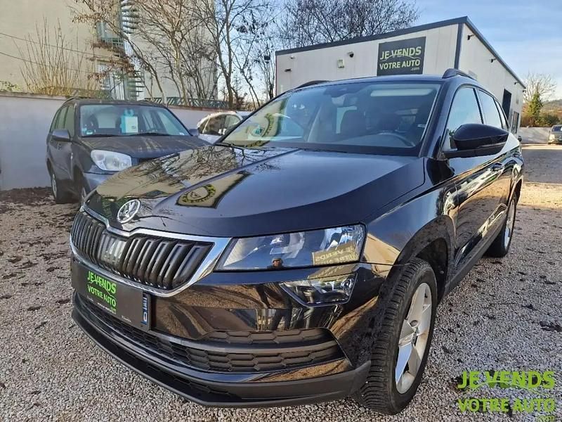 Noir Occasion 2020 Skoda Karoq Ambition SUV | 21 990 € (Prix juste) - Image 1/4