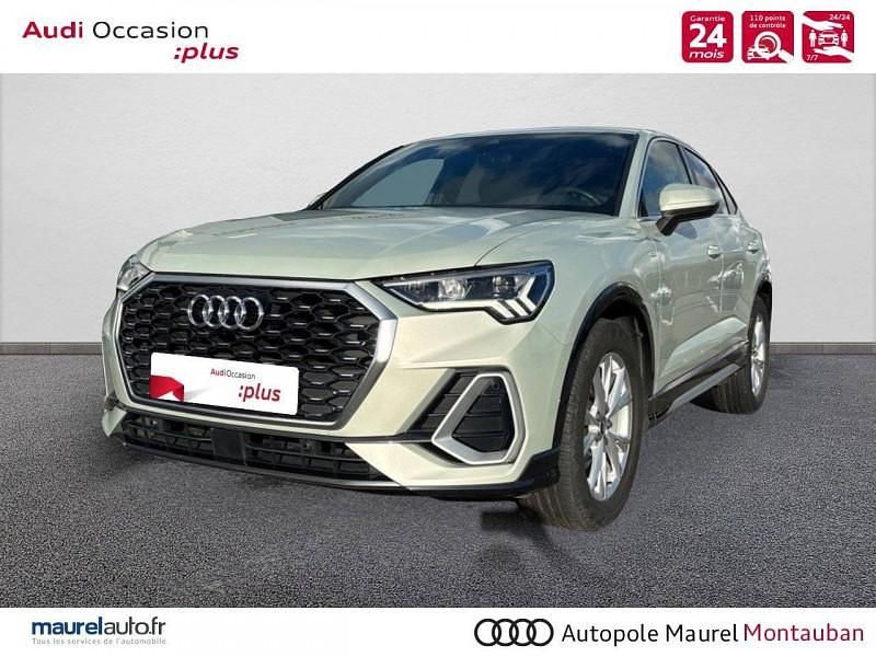 Argent rosée métallisé Utilisé 2020 Audi Q3 Sportback S-Line SUV | 28 590 € (Prix juste) - Image 1/4