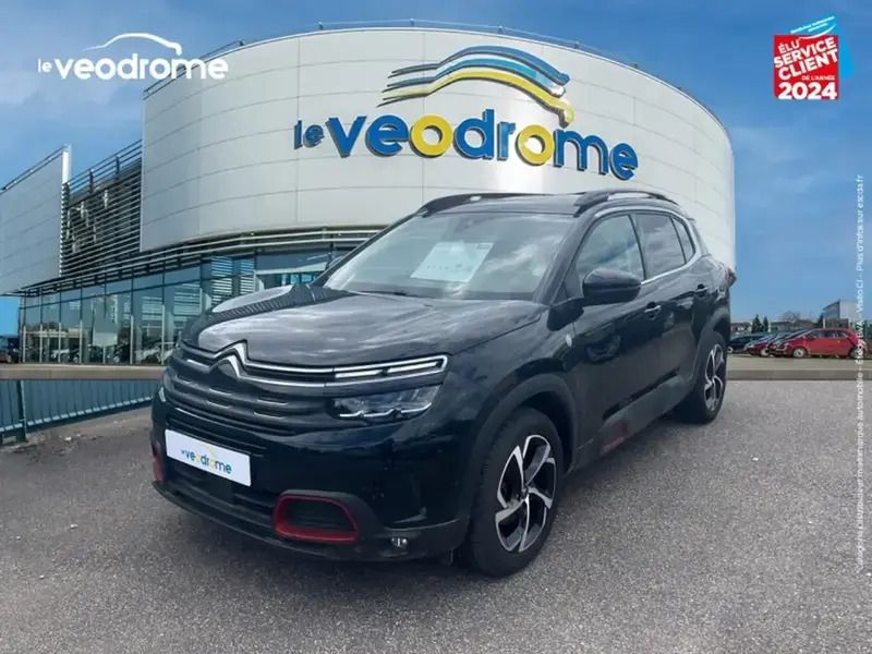 Noir Utilisé 2021 Citroën C5 Aircross PureTech SUV | 15 999 € (Super prix) - Image 1/4
