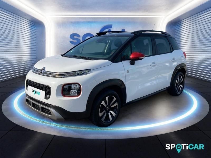 Blanc Utilisé 2021 Citroën C3 Aircross PureTech SUV | 12 990 € (Prix juste) - Image 1/3