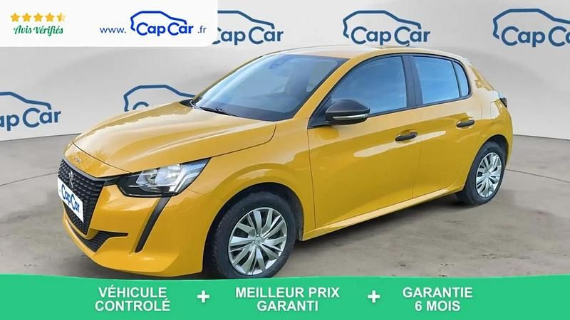 Jaune Utilisé 2022 Peugeot 208 Citadine | 8 890 € (Super prix) - Image 1/4