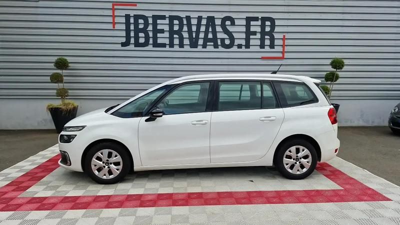 Blanc Utilisé 2022 Citroën C4 SpaceTourer Feel Monospace | 13 999 € (Prix juste) - Image 1/4