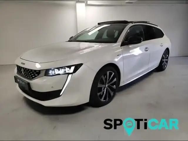 Blanc nacré Utilisé 2020 Peugeot 508 GT-line Break | 22 490 € - Image 1/4