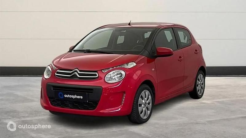 Rouge Utilisé 2021 Citroën C1 Feel Citadine | 9 799 € (Prix juste) - Image 1/4