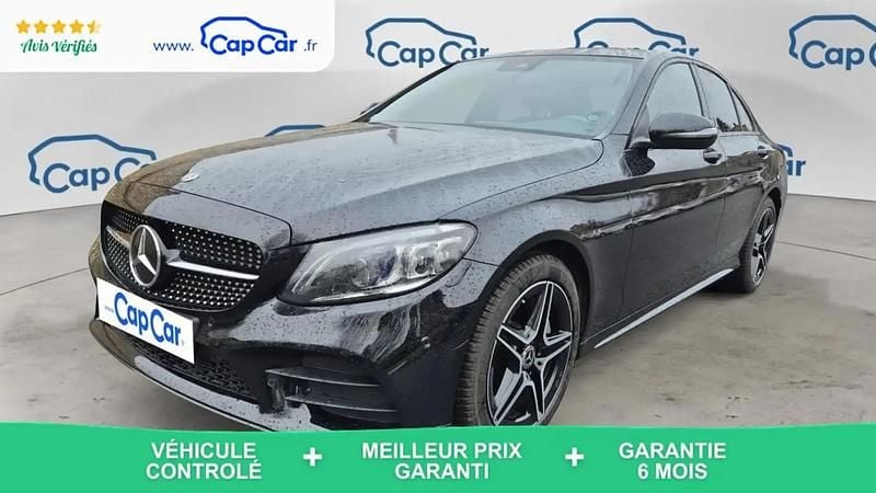 Noir Occasion 2020 Mercedes C300e AMG line Berline | 27 990 € (Super prix) - Image 1/4