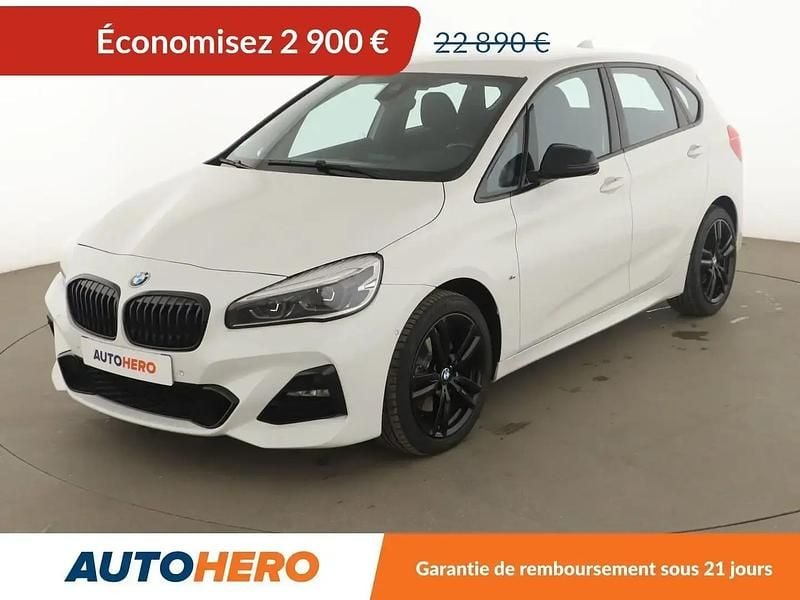 Blanc Occasion 2019 BMW 218 Active Tourer M Sport Monospace | 19 990 € (Super prix) - Image 1/2