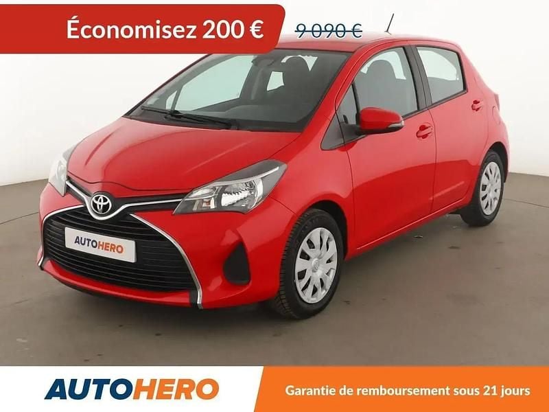 Rouge Utilisé 2015 Toyota Yaris Citadine | 8 890 € (Bon prix) - Image 1/2