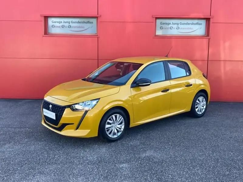 Jaune Utilisé 2022 Peugeot 208 Citadine | 10 990 € (Prix juste) - Image 1/4