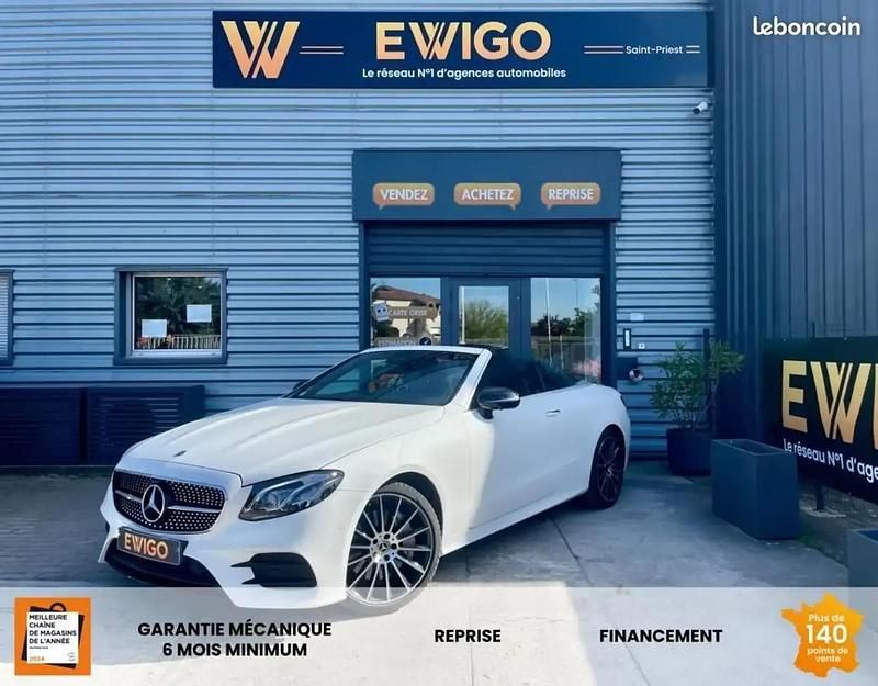 Blanc Utilisé 2020 Mercedes E450 AMG line Cabriolet | 58 990 € - Image 1/4