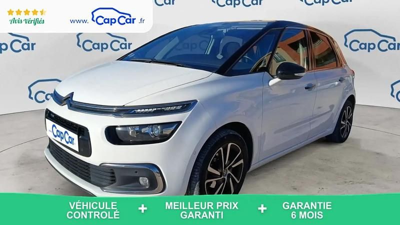 Blanc Occasion 2017 Citroën C4 Picasso PureTech Monospace | 9 490 € (Prix juste) - Image 1/4