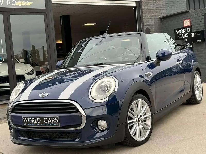 Bleu Occasion 2016 Mini Cooper D Cabriolet Cabriolet | 14 990 € - Image 1/4