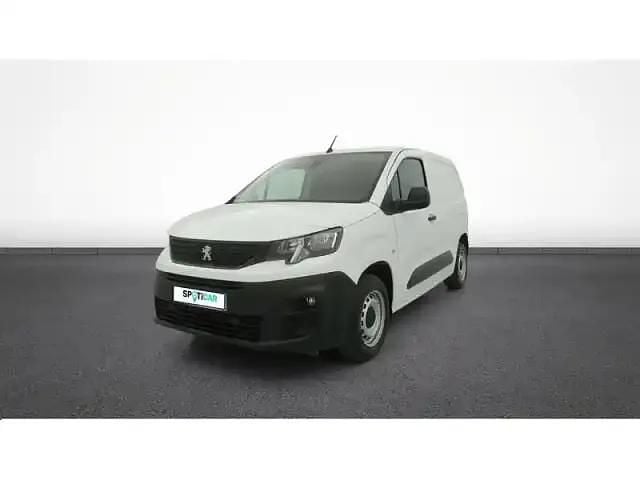 Blanc Occasion 2020 Peugeot Partner S Monospace | 14 489 € - Image 1/4