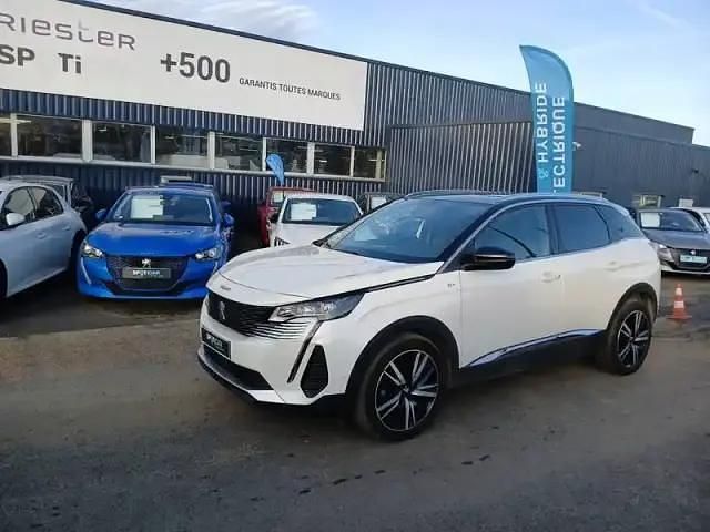 Blanc Occasion 2022 Peugeot 3008 S | 21 970 € (Prix assez cher) - Image 1/4