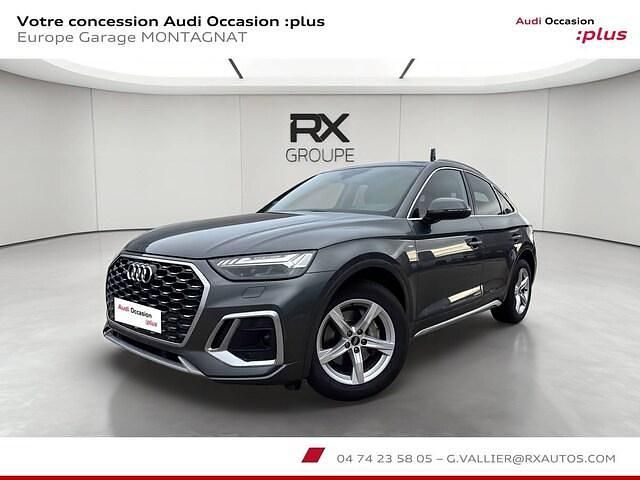 Gris daytona nacré Occasion 2022 Audi Q5 Sportback S-Line SUV | 39 990 € (Super prix) - Image 1/4
