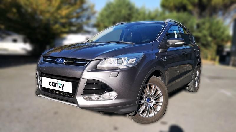 Gris Utilisé 2013 Ford Kuga Titanium SUV | 10 657 € (Prix juste) - Image 1/4