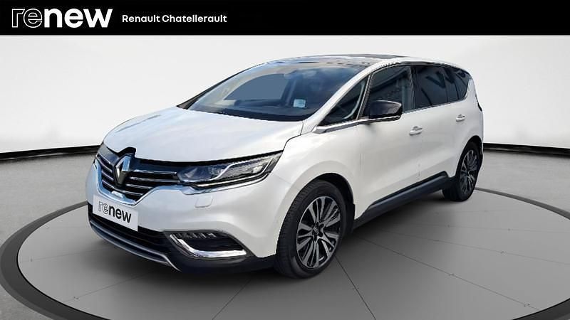 Blanc Occasion 2019 Renault Espace Initiale Paris Monospace | 25 990 € (Prix juste) - Image 1/4