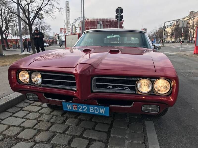 Occasion Pontiac GTO 350 ch (257 kW) 1969 Rouge Coupé