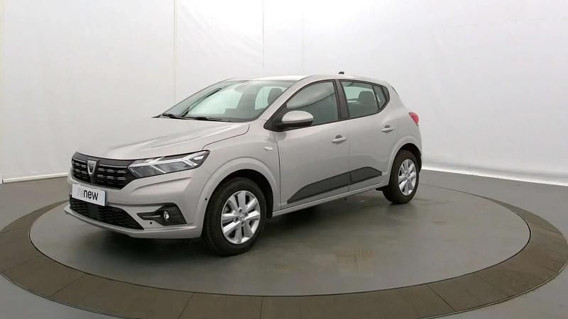 Gris Utilisé 2022 Dacia Sandero Comfort Citadine | 12 990 € (Prix juste) - Image 1/4