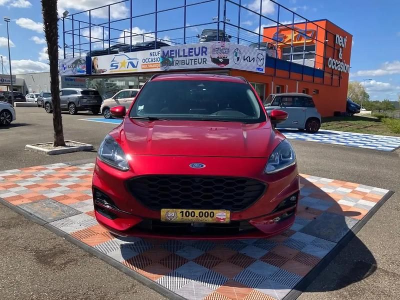 Rouge Utilisé 2022 Ford Kuga ST-Line SUV | 23 950 € (Prix juste) - Image 1/4