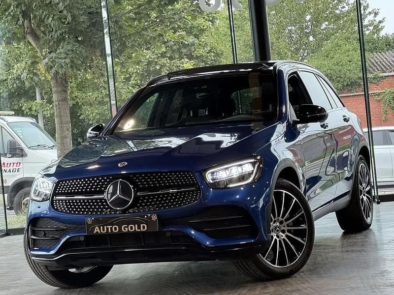 Bleu Occasion 2022 Mercedes GLC200 AMG SUV | 37 450 € (Bon prix) - Image 1/4