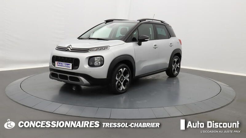 Gris Utilisé 2018 Citroën C3 Aircross PureTech SUV | 11 790 € (Bon prix) - Image 1/3