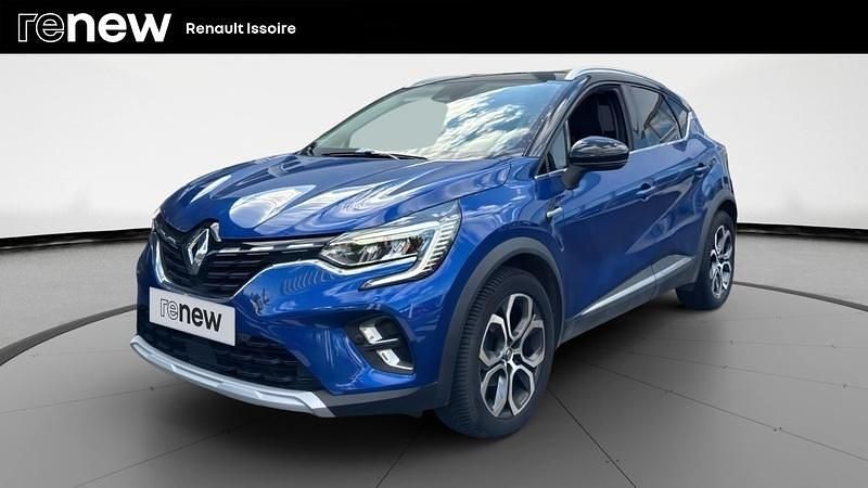 Bleu Occasion 2020 Renault Captur Intens SUV | 15 290 € (Prix assez cher) - Image 1/4