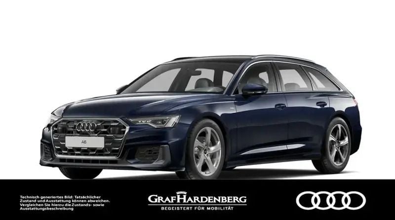Bleu Utilisé 2024 Audi A6 S-Line Break | 55 980 € (Prix cher) - Image 1/4