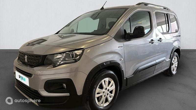 Gris Utilisé 2019 Peugeot Rifter GT-line Monospace | 13 990 € (Prix juste) - Image 1/4