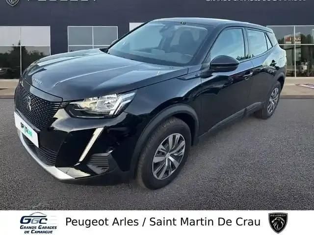 Noir perla nera p. m. Occasion 2021 Peugeot e-2008 SUV | 15 520 € (Bon prix) - Image 1/4