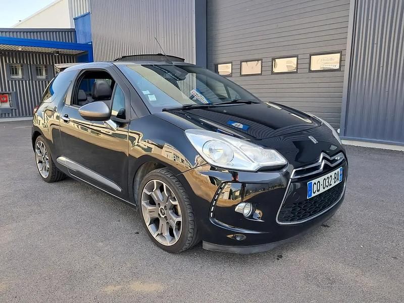 Noir Occasion 2013 Citroën DS3 Cabriolet Sport Chic Cabriolet | 4 500 € - Image 1/4