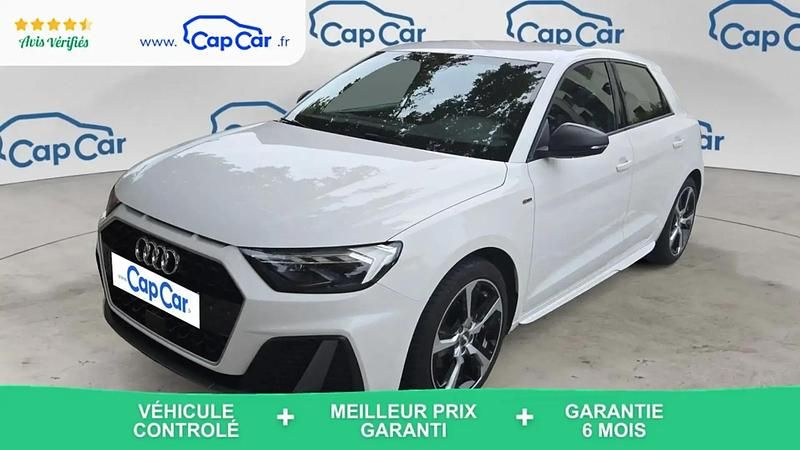 Blanc Utilisé 2019 Audi A1 S-Line Citadine | 21 190 € (Prix assez cher) - Image 1/4