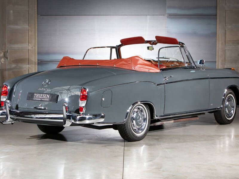 Occasion Mercedes 220 SE 120 ch (88 kW) 1960 Gris Cabriolet