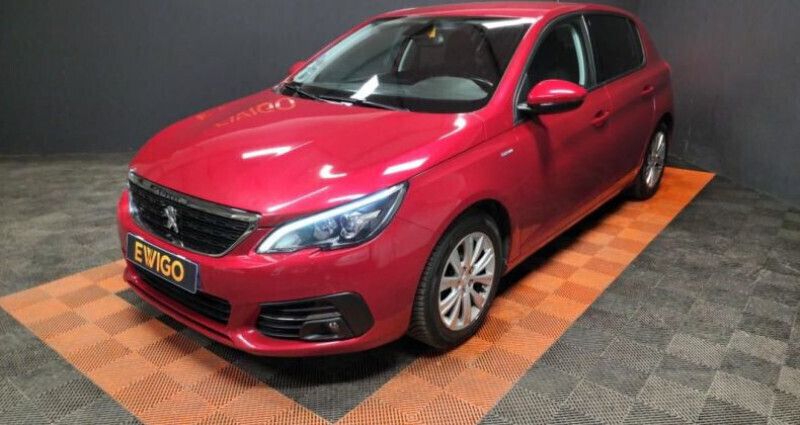 Rouge Utilisé 2019 Peugeot 308 Style Berline | 8 180 € (Super prix) - Image 1/4