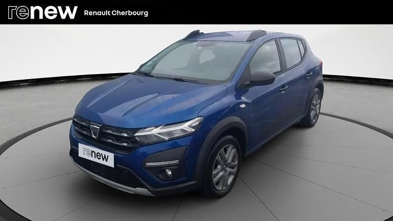 Bleu Utilisé 2021 Dacia Sandero Essentiel Citadine | 12 190 € (Prix juste) - Image 1/4
