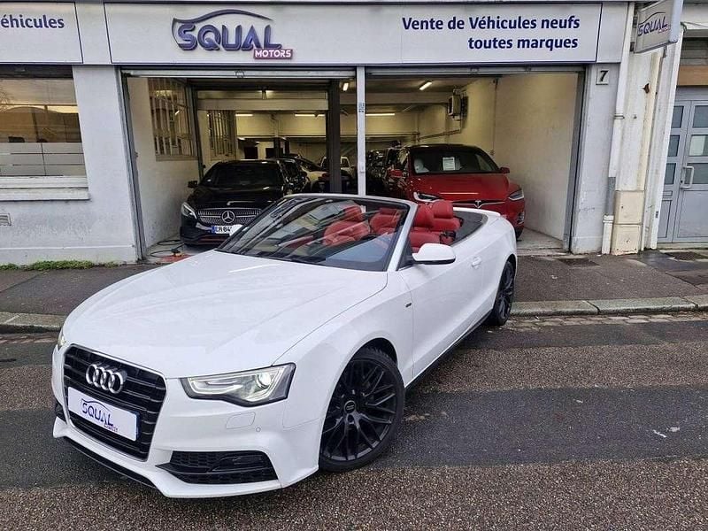 Occasion Audi A5 Cabriolet S-Line 231 ch (169 kW) 2016 Blanc Cabriolet