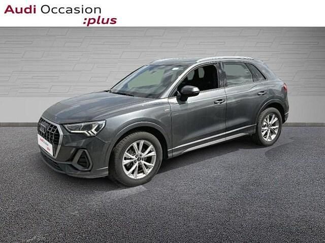 Gris daytona nacré Utilisé 2021 Audi Q3 S-Line SUV | 29 690 € (Prix juste) - Image 1/4