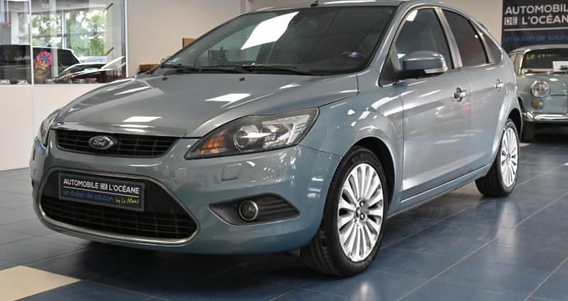 Bleu Utilisé 2008 Ford Focus Titanium Berline | 4 998 € (Prix cher) - Image 1/4
