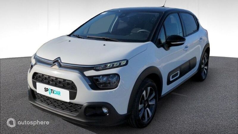 Blanc Utilisé 2023 Citroën C3 PureTech Citadine | 12 219 € (Prix juste) - Image 1/4