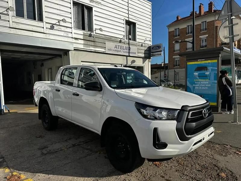 Blanc Utilisé 2022 Toyota HiLux Pick-up | 28 950 € (Prix juste) - Image 1/4